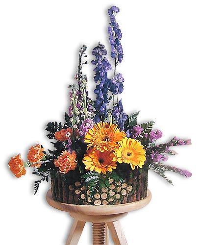 Decorated Basket