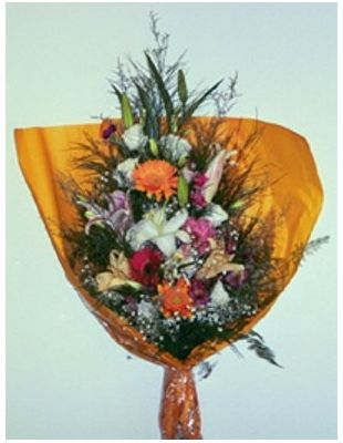 Plain Laddered Multicolor Bouquet